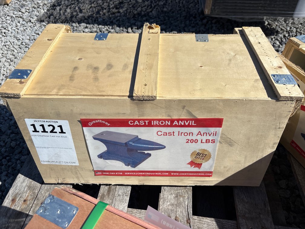 2026 Greatbear Cast Iron Anvil