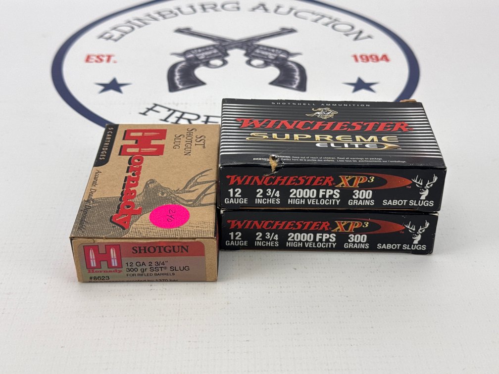 (3) 12 Gauge Slugs