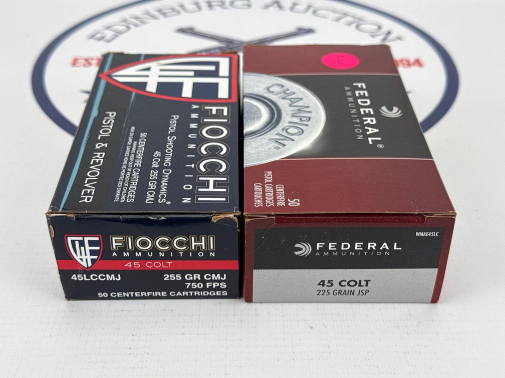 (2) Assorted .45 Colt Ammunition