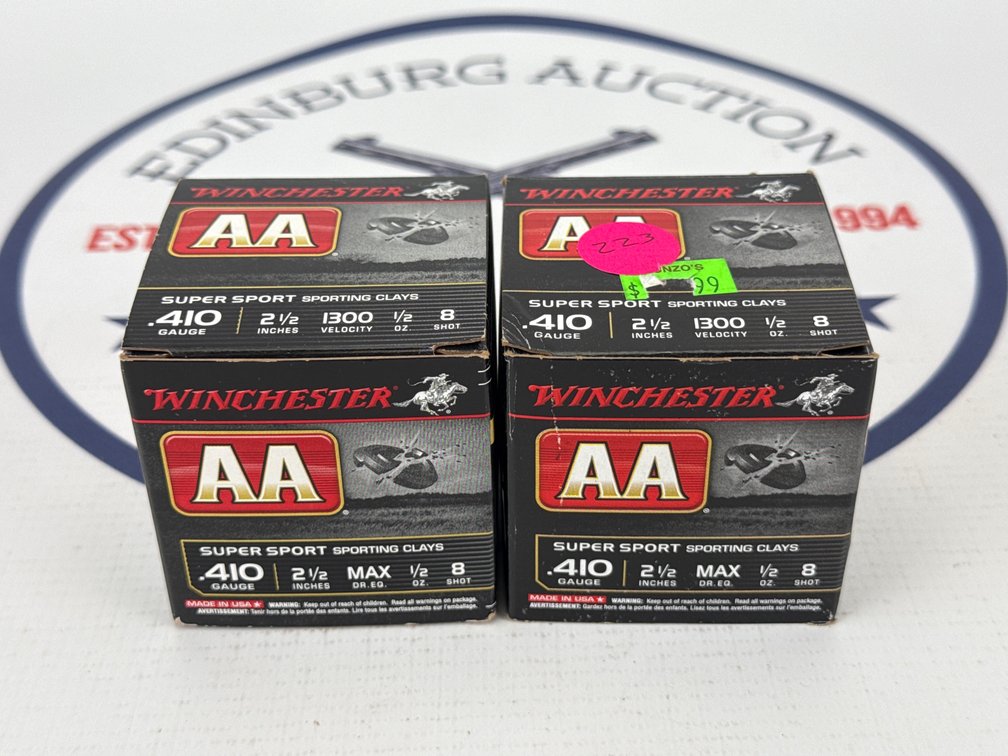 (2) Winchester AA .410 Shotgun Shells