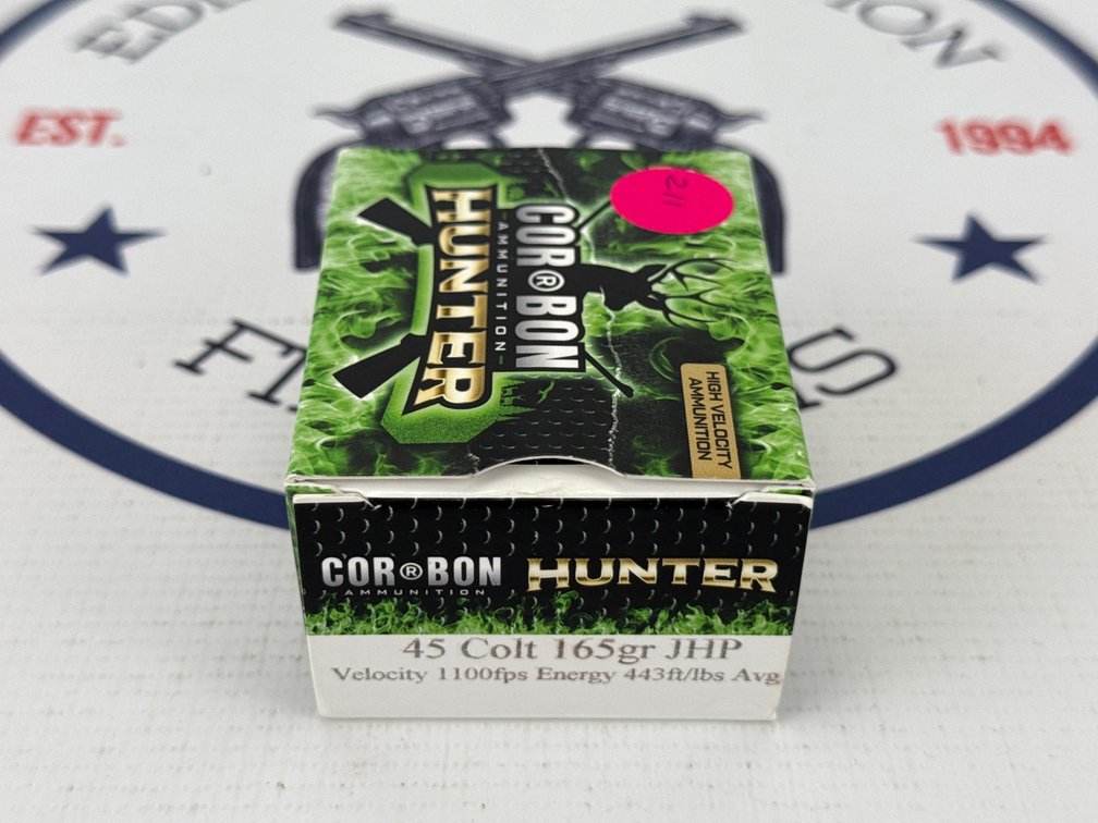 Cor Bon Hunter .45 Colt Ammunition
