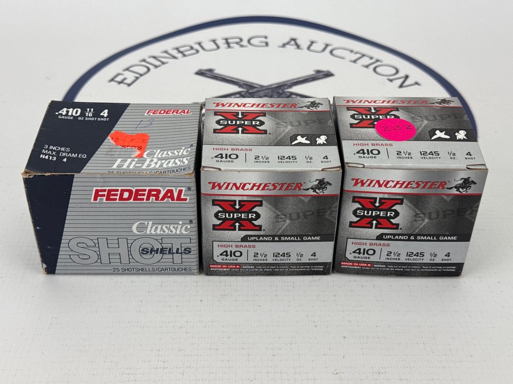 Assorted .410 Shotgun Shells