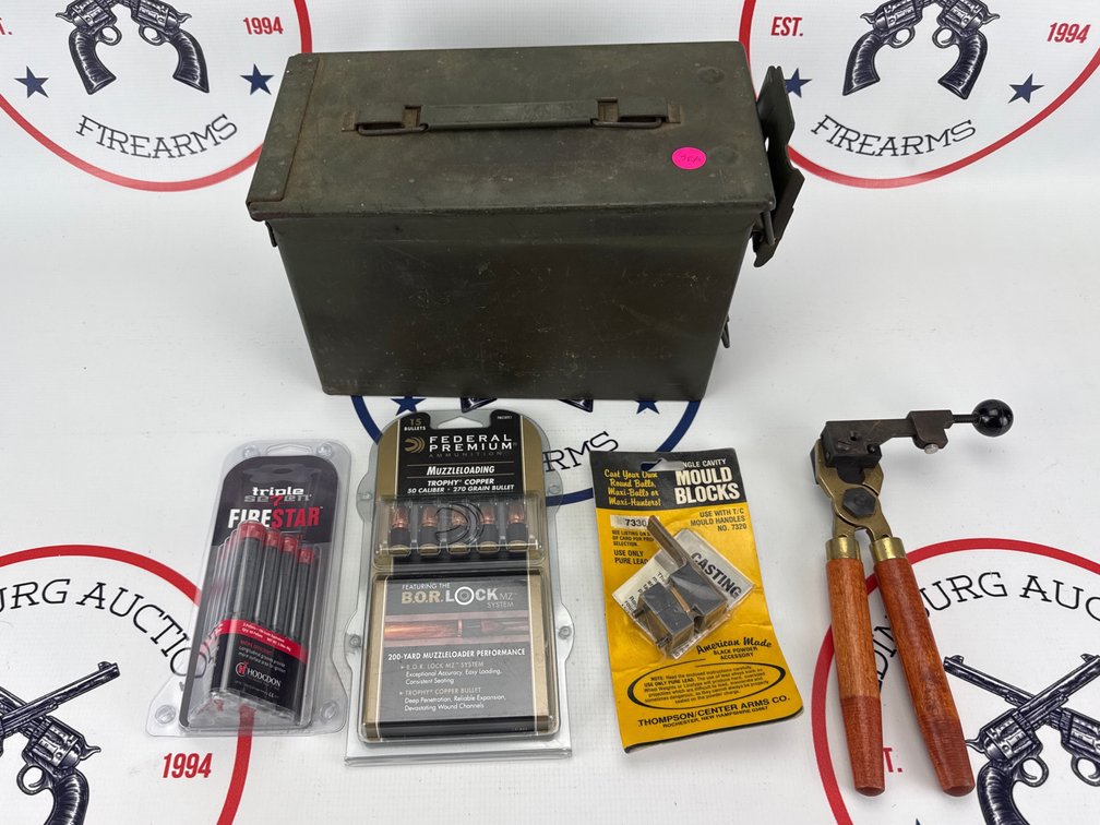 Muzzleloader Accessories and Ammo Can