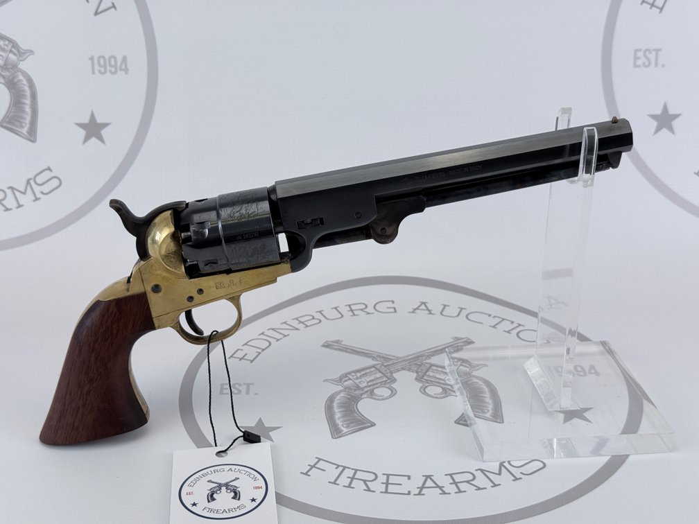 Pietta 1851 Navy Brass Black Powder Revolver - .44 Cal