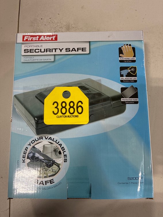 Small security safe