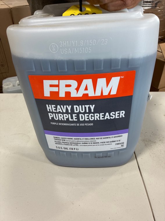 Fram purple degreaser