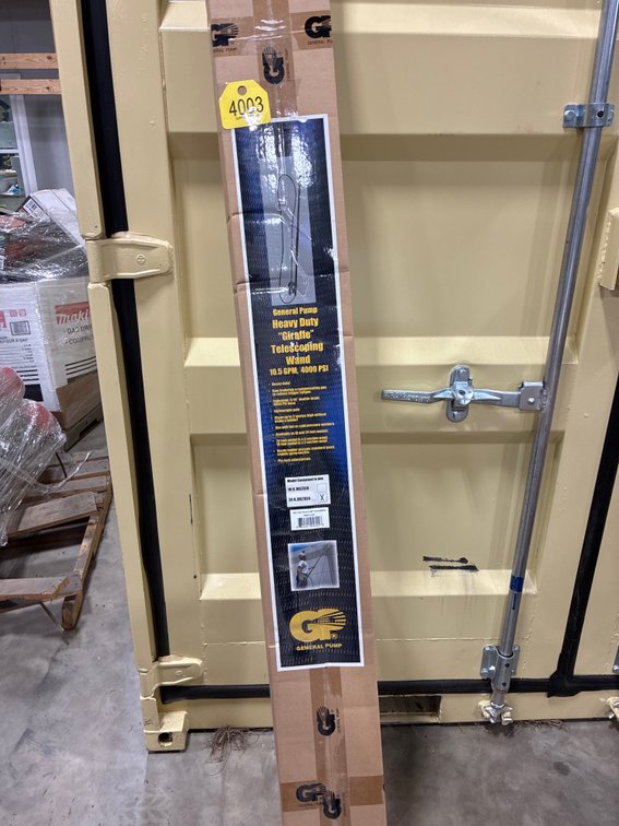 Telescoping wand for pressure washer