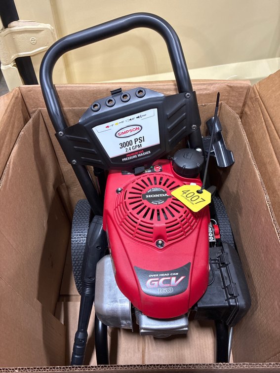 Simpson pressure washer