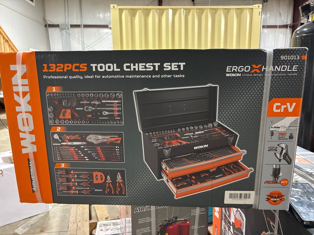 Wokin 132pcs tool chest set