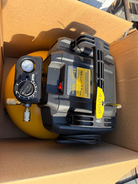 Dewalt 6 gal air compressor
