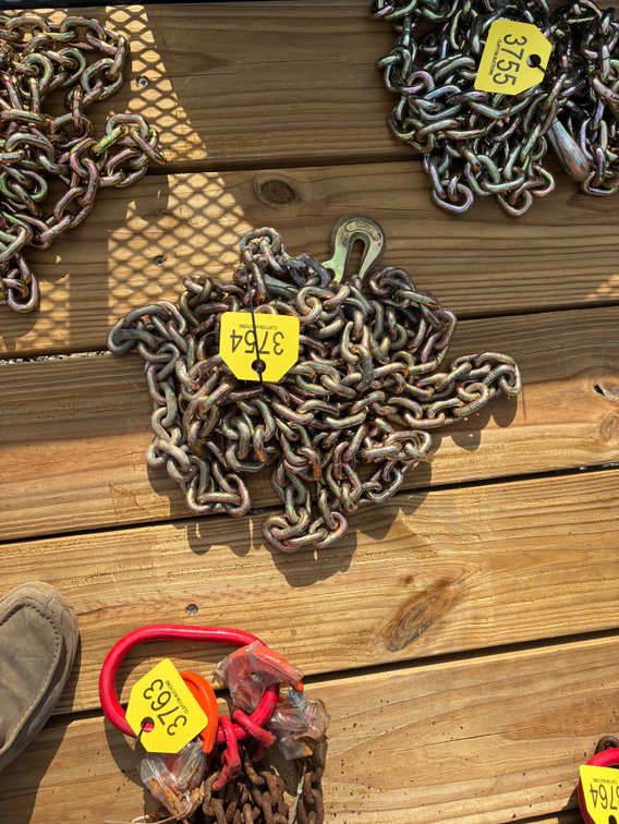 3/8. 1/2 20ft chain