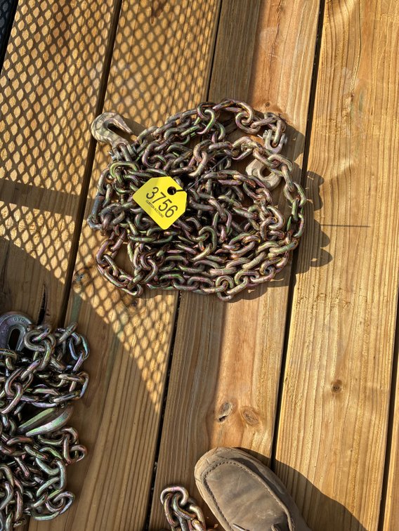 3/8. 1/2 20ft chain
