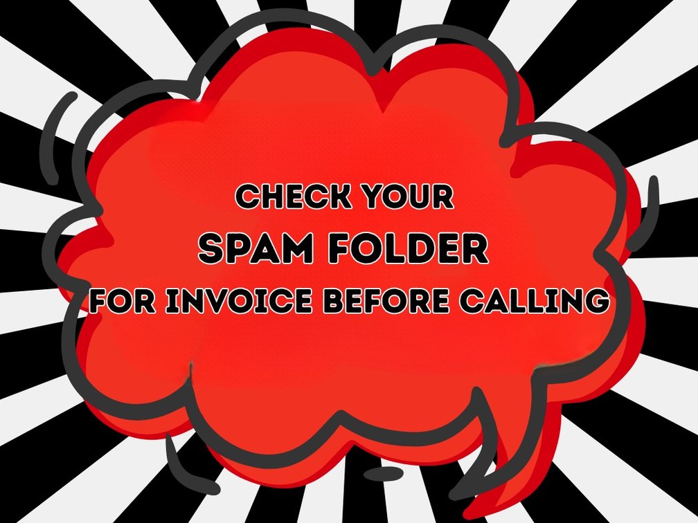 ##Please check your SPAM folder