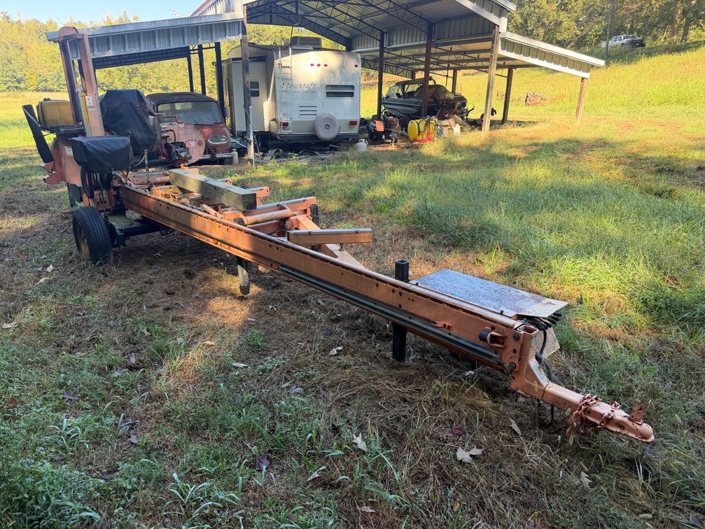 Woodmizer sawmill.