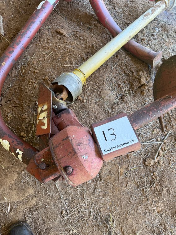3point post hole digger