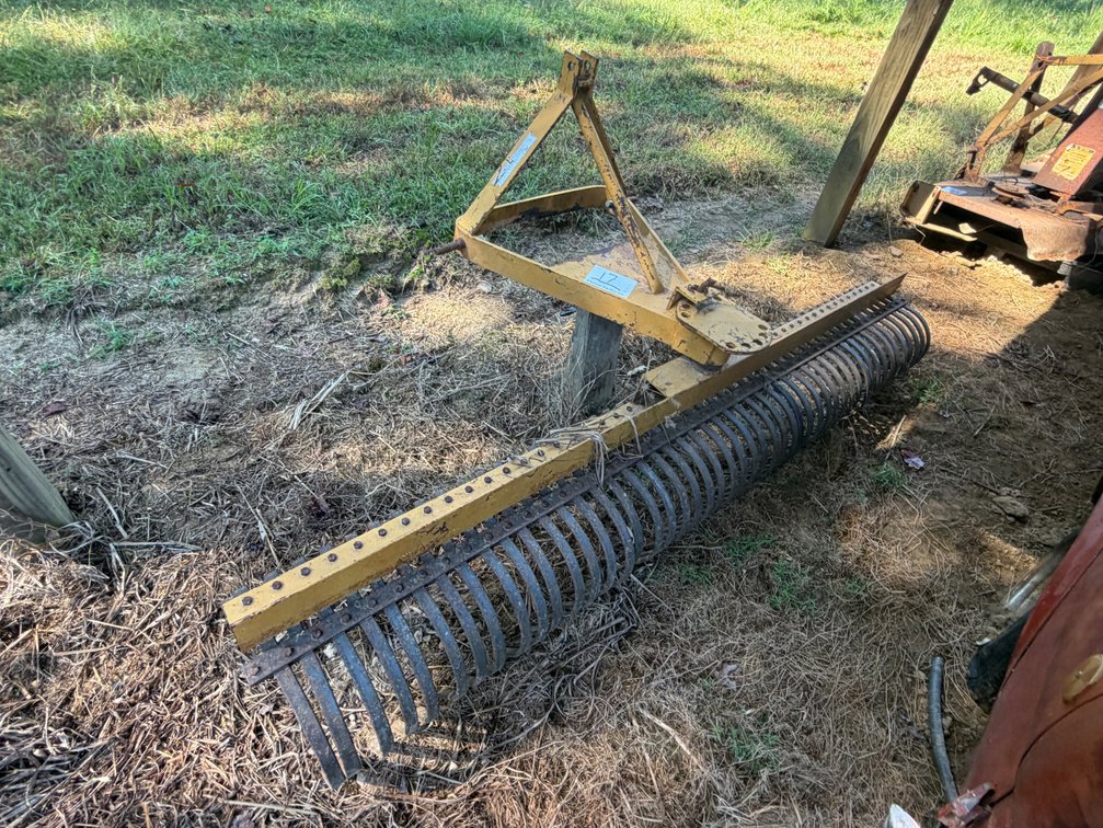 3 point land scape rake