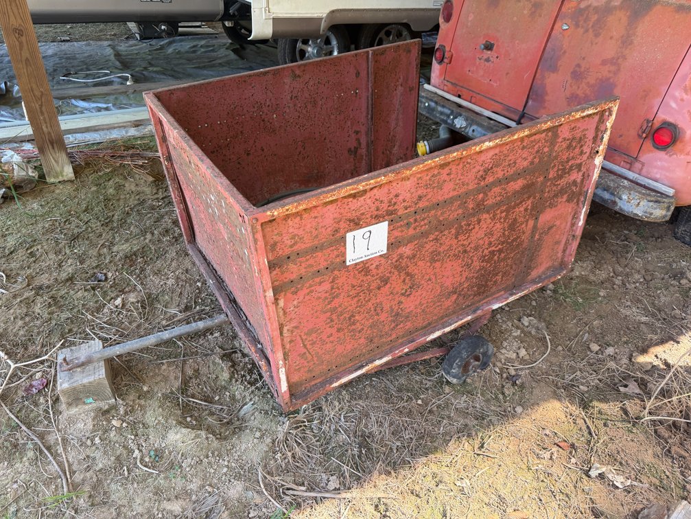 Yard trailer.