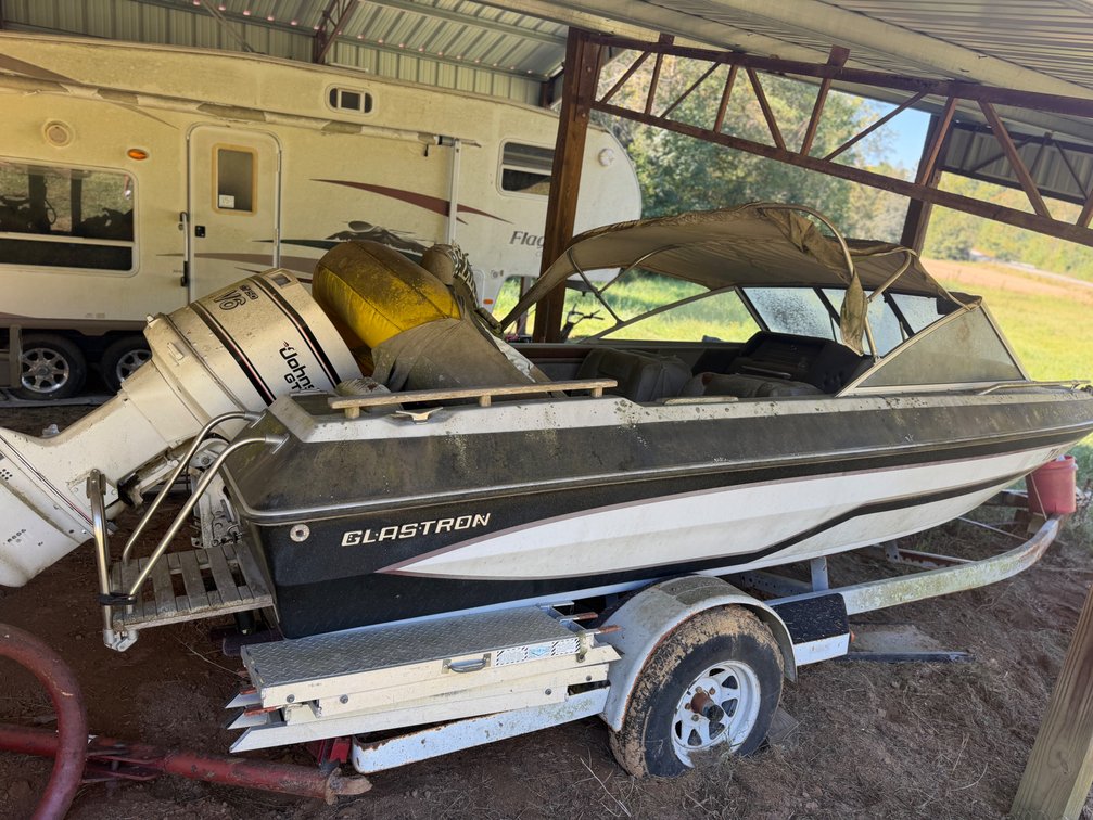 Boat and trailer