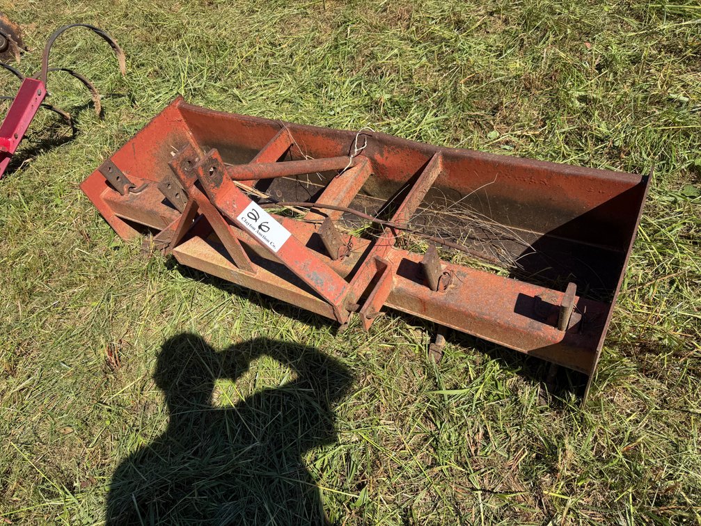 3 point box blade