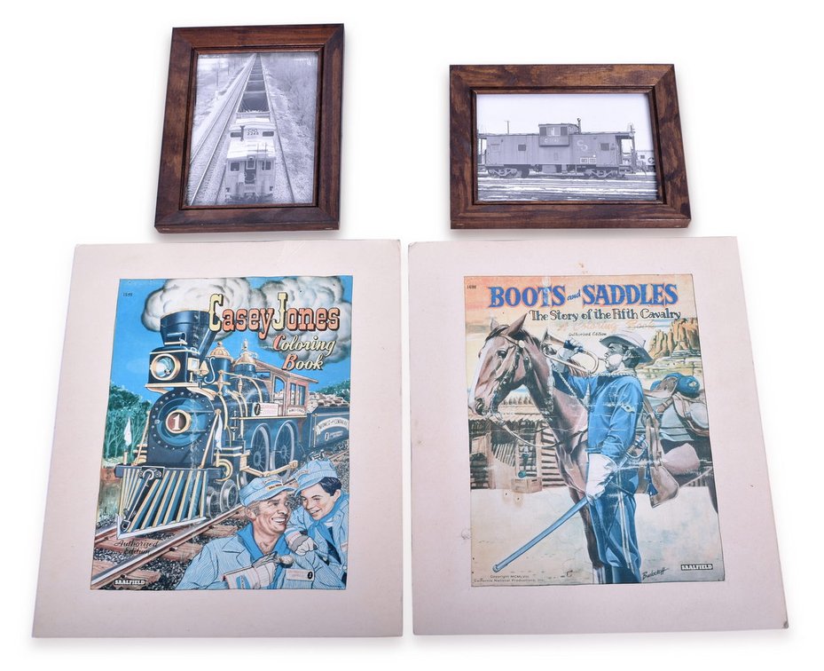 Twenty Seven Black and White Railroad Photographs - Nickel Plate, Pennsylvania, Chesapeake and Ohio and Baltimore and Ohio