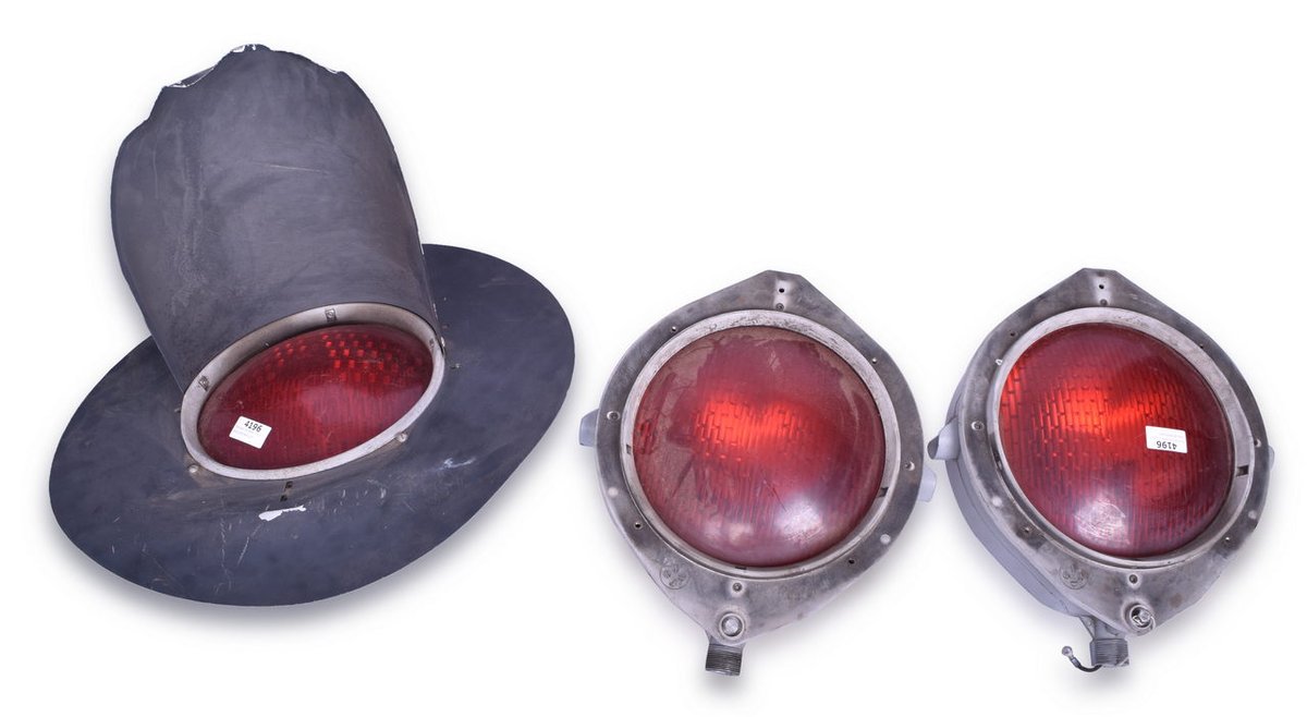 Harmon Aluminum Housing Railroad Crossing Lights and Parts