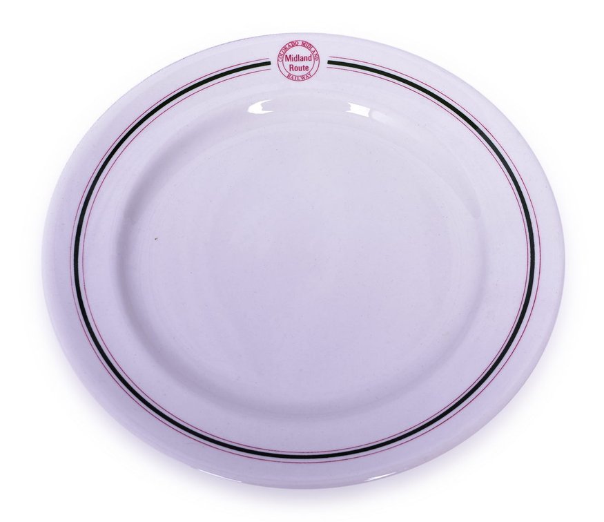 Colorado Midland Railway Cascade Dinner Plate 10 1/4"