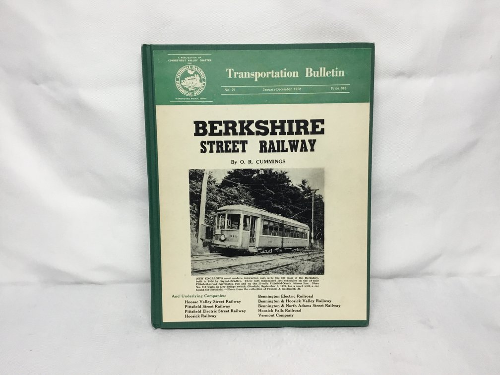 Transportation Bulletin No. 79Berkshire Street Railway
