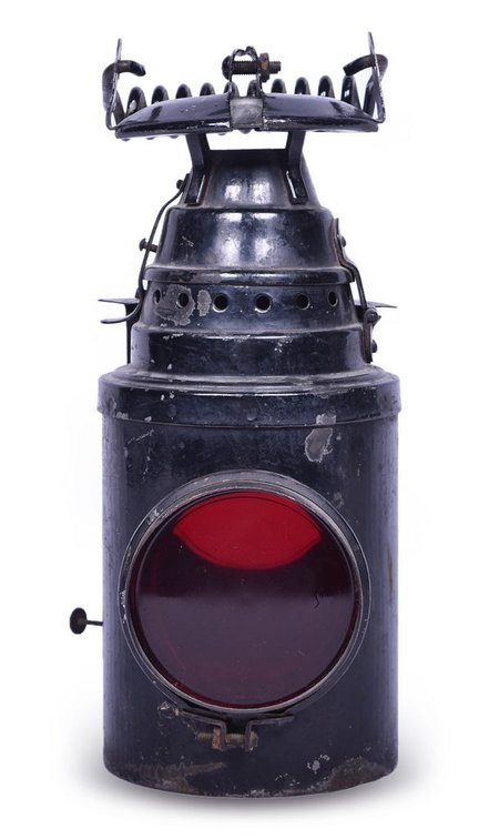 Cleveland, Southwestern & Columbus Dressel Railroad Crossing Gate Lamp