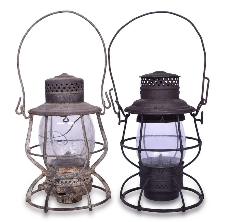Armspear Bessemer and Lake Erie and Adlake Reliable Wheeling & Lake Erie Railroad Lanterns