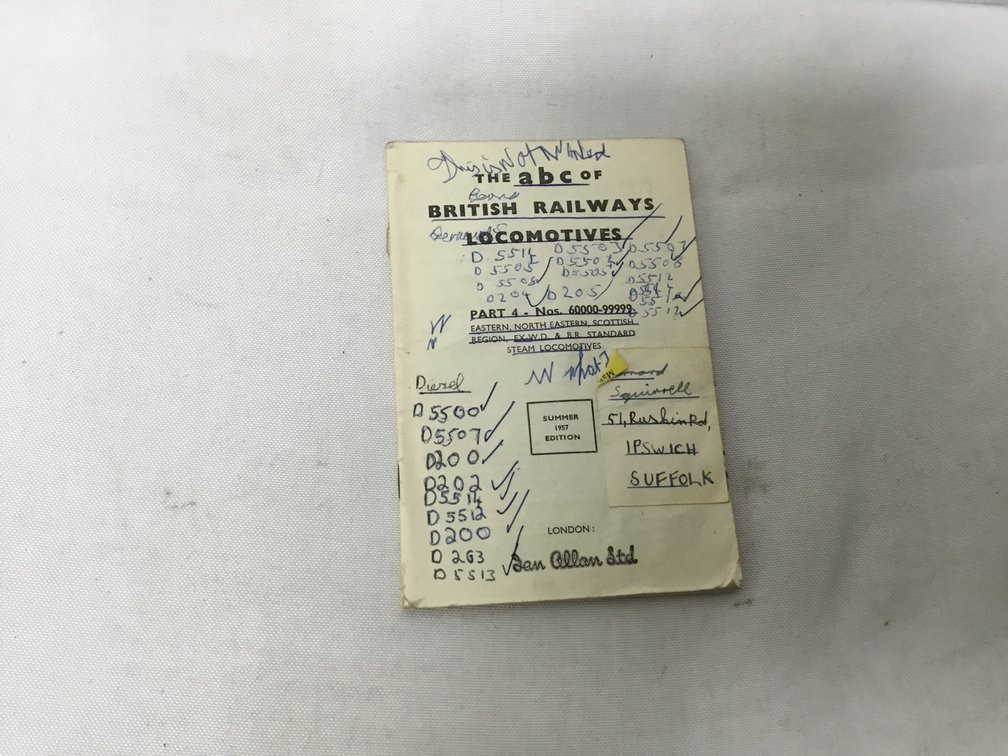 The ABC of British Railway Locomotives Summer 1957 Edition