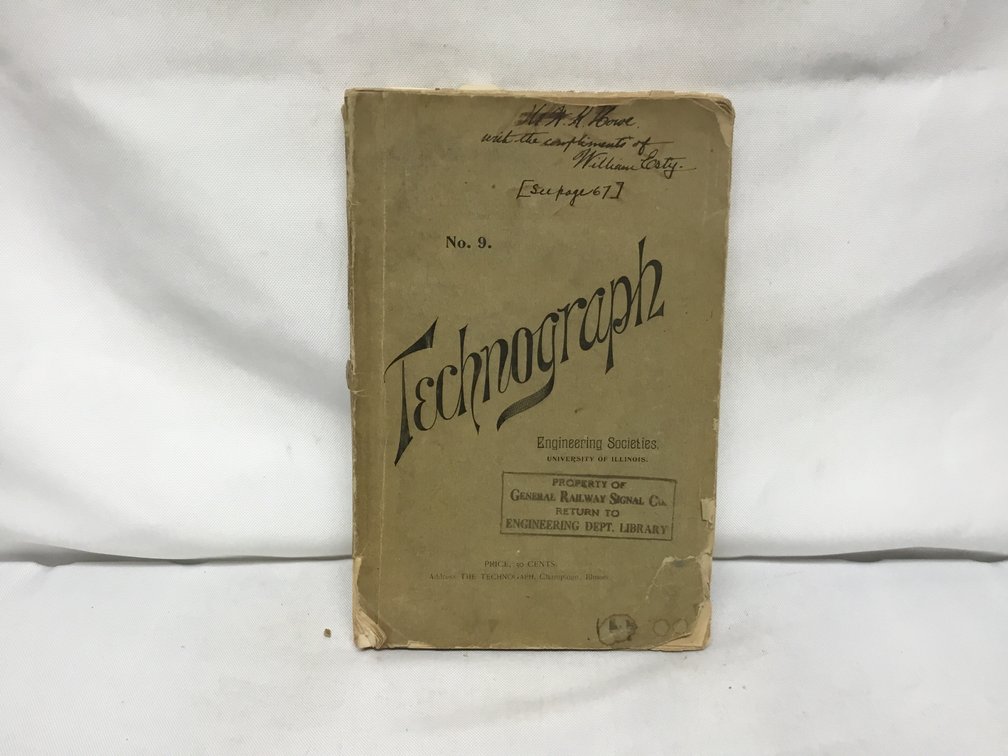 Technograph No. 9. 1894-1895