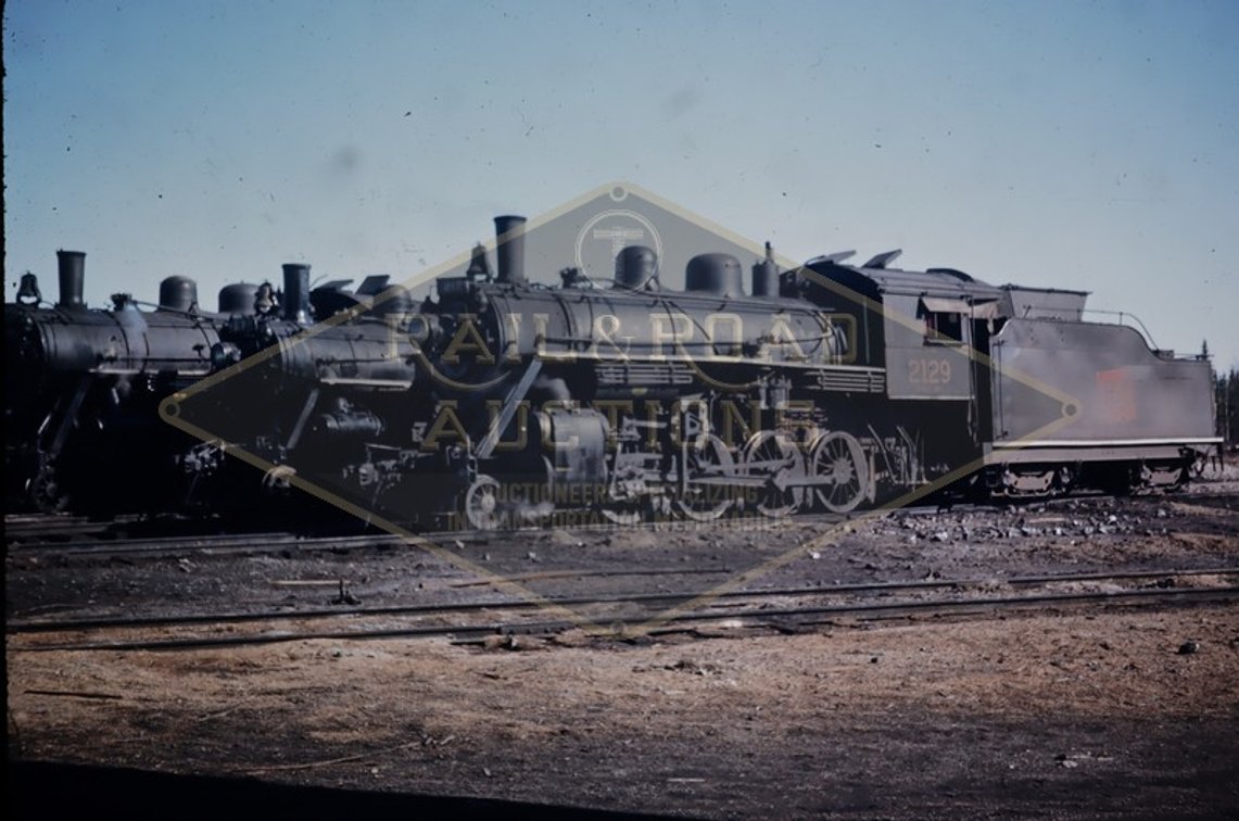 20 Slides - Canadian National Steam, United States Army