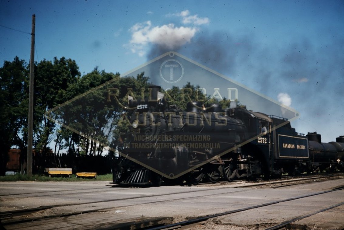 19 Slides - Canadian Pacific Steam, Canadian National Steam