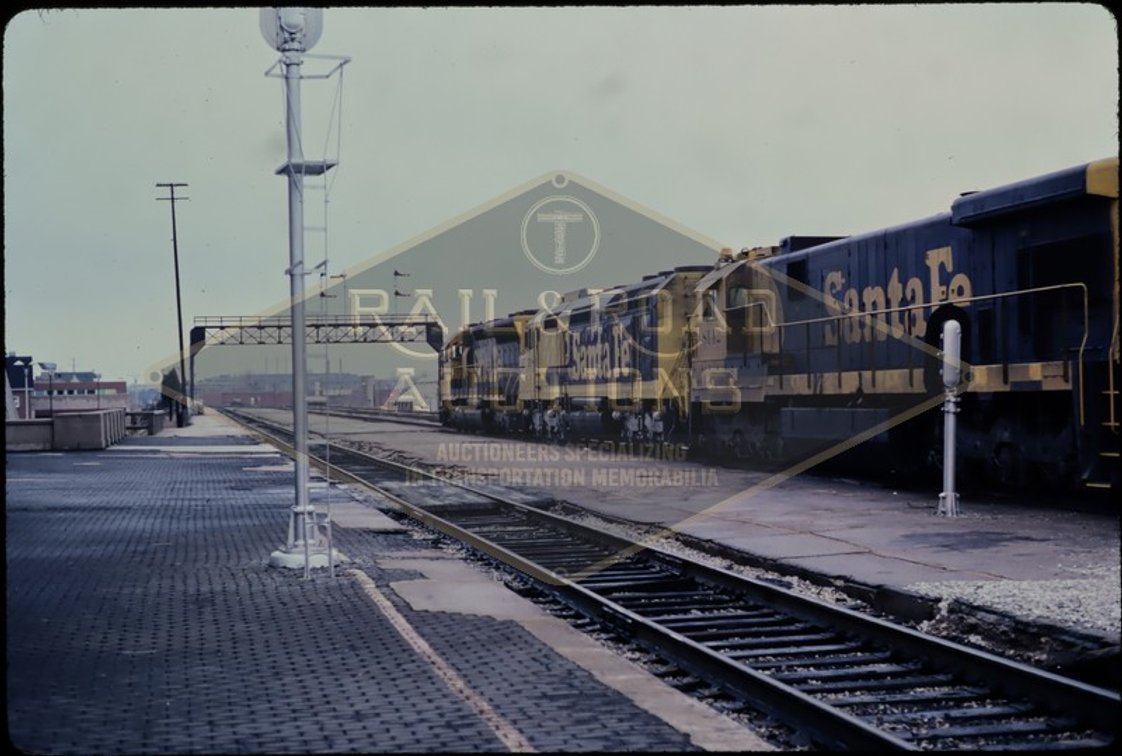 19 Slides - Santa Fe, Regional Transportation Authority, Metra, Amtrak, Burlington Northern, Chicago and North Western, CSX