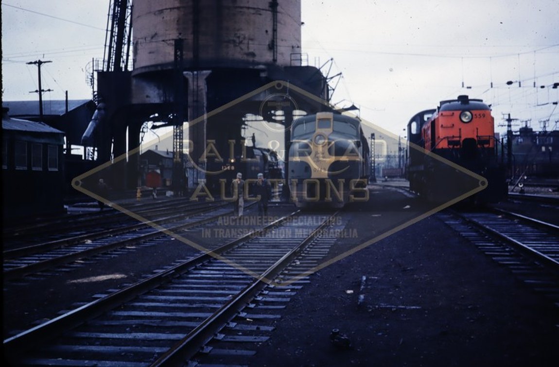 20 Slides - New Haven, Pennsylvania, Norfolk and Western Steam, Shortline Steam, Western Pacific, Chicago Burlington and Quincy, Union Pacific Steam, Chesapeake and Ohio Steam, Belt Railway of Chicago