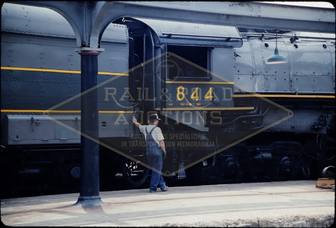 20 Slides - Union Pacific Steam, Norfolk and Western Steam, Southern, Cotton Belt Steam