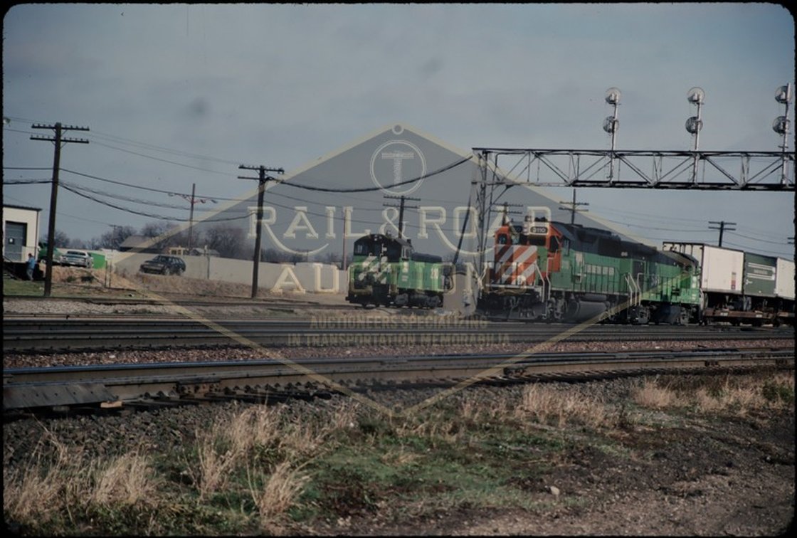 20 Slides - Burlington Northern, GATX, Illinois Central