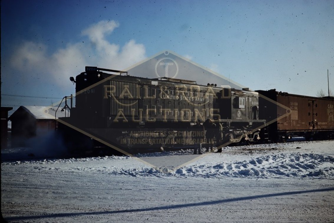 10 Slides - United States Army, Deadline Steam, Southern, Soo Line Steam, Southern Pacific Steam, Great Northern, Norfolk and Western Steam