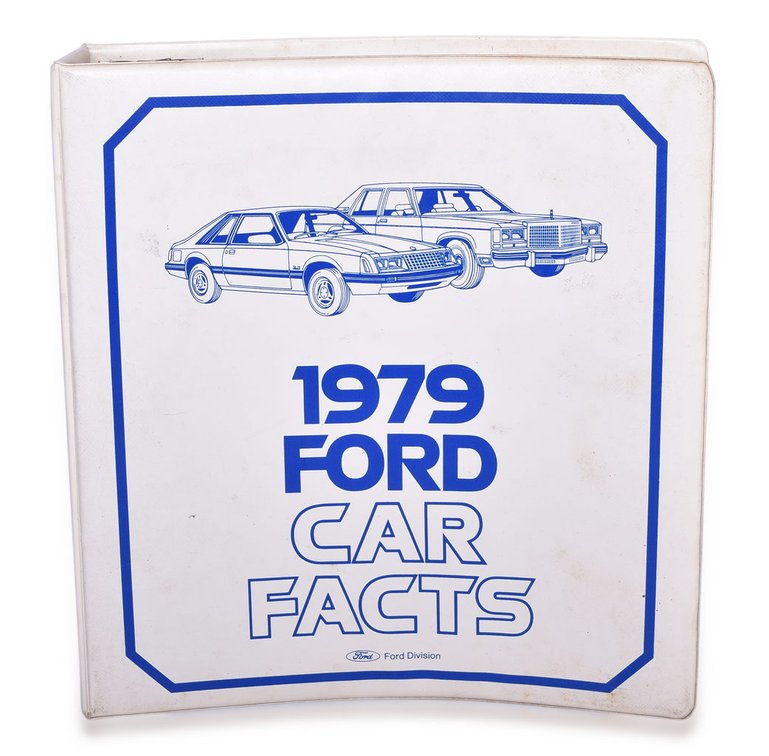 1979 Ford Dealer Car Facts Manual