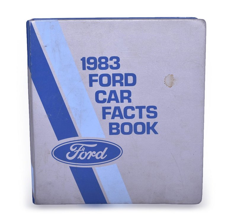 1983 Ford Dealer Car Facts Manual
