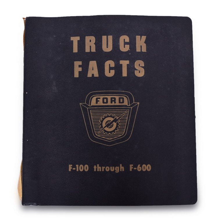 1959 Ford Dealer Truck Facts Manual