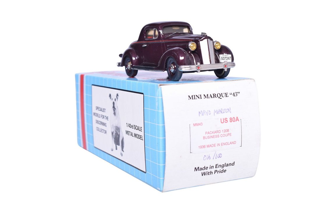 Mini Marque 1936 Packard 120B Business Coupe