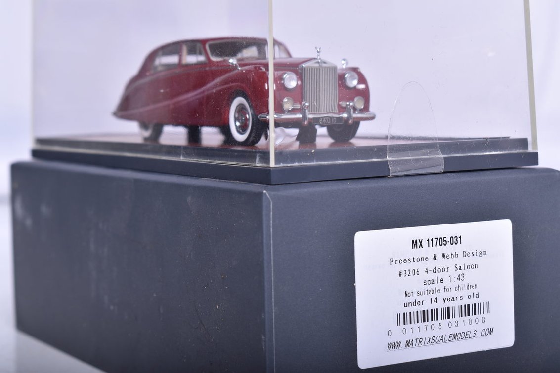 Matrix Scale Models 1957 Rolls Royce 4-Door Saloon