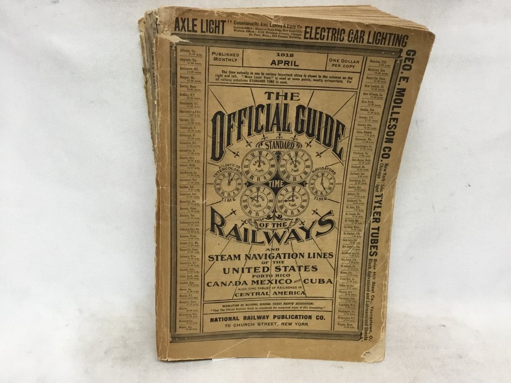 The Official Guide of the Railways - April 1912