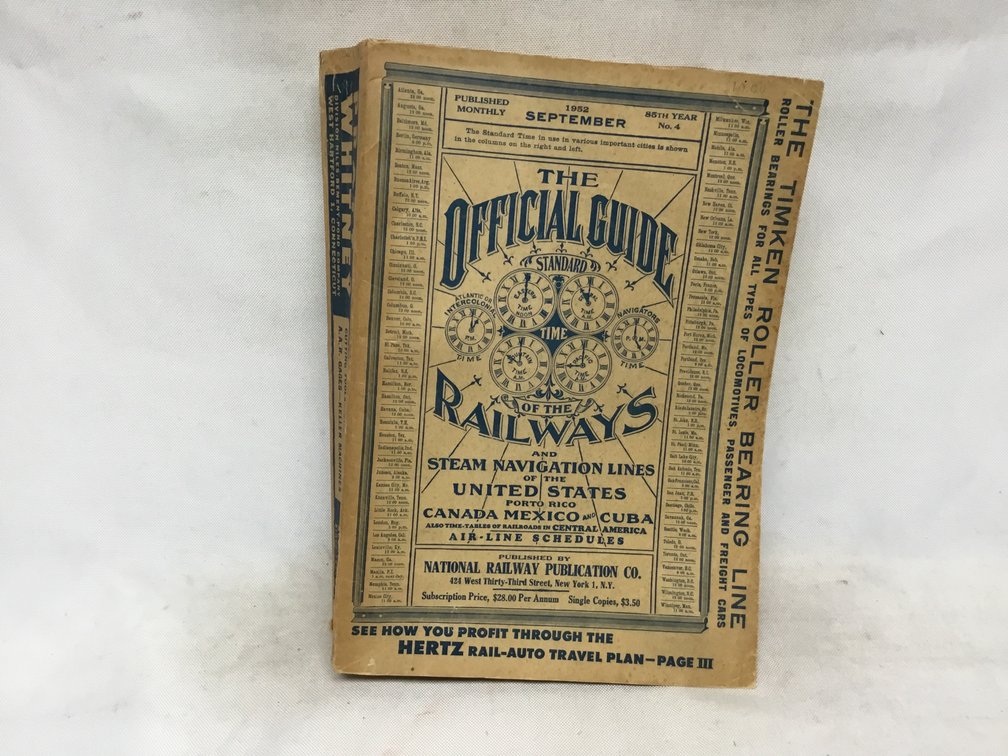 The Official Guide of the Railways - September 1952