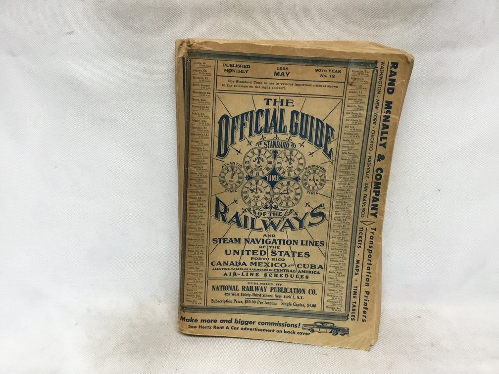 The Official Guide of the Railways - May 1958