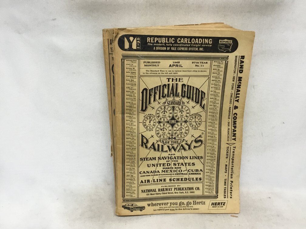 The Official Guide of the Railways - April 1965
