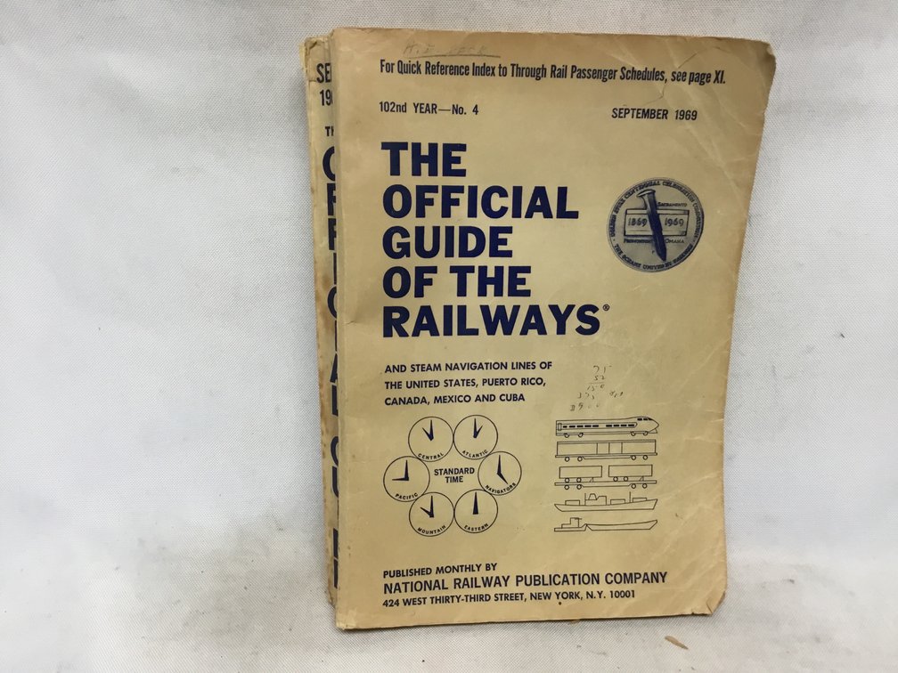 The Official Guide of the Railways - September 1969