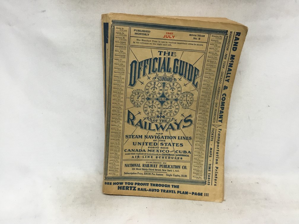 The Official Guide of the Railways - July 1957