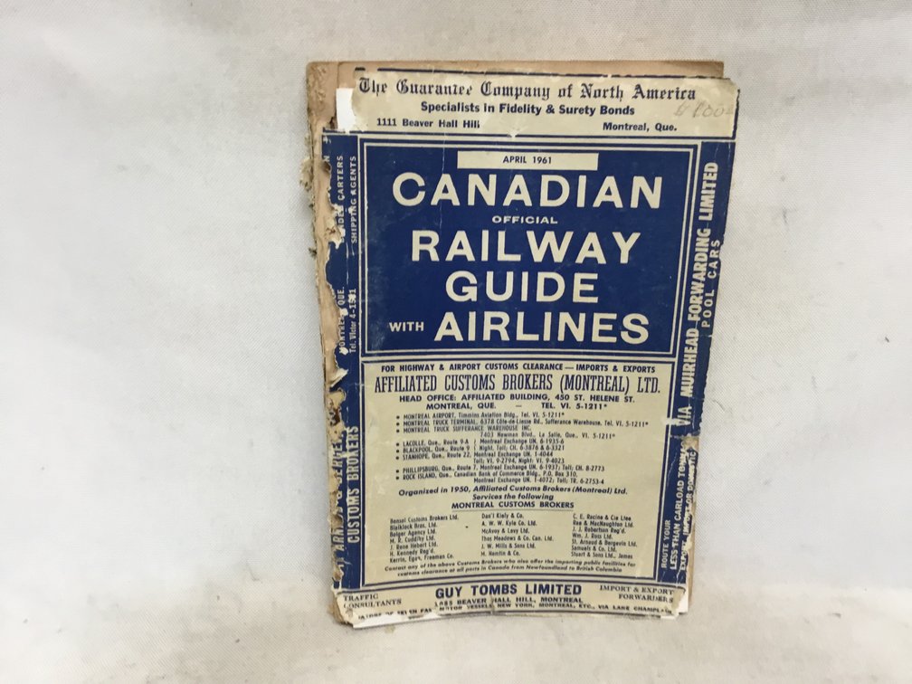 Canadian Official Railway Guide